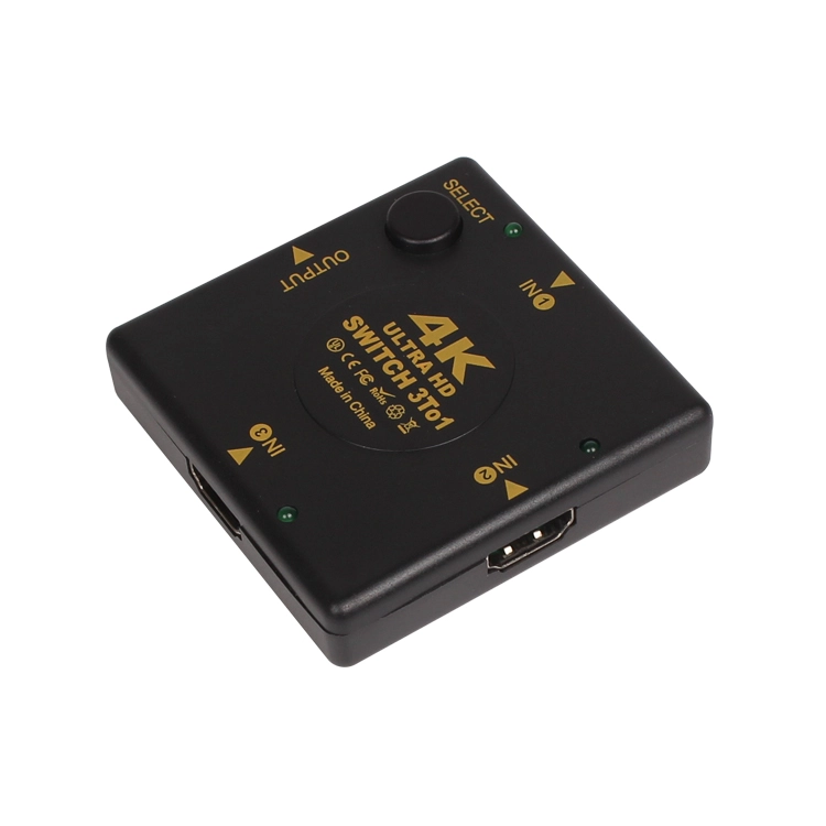 3 in 1 3-Port HDMI Switcher