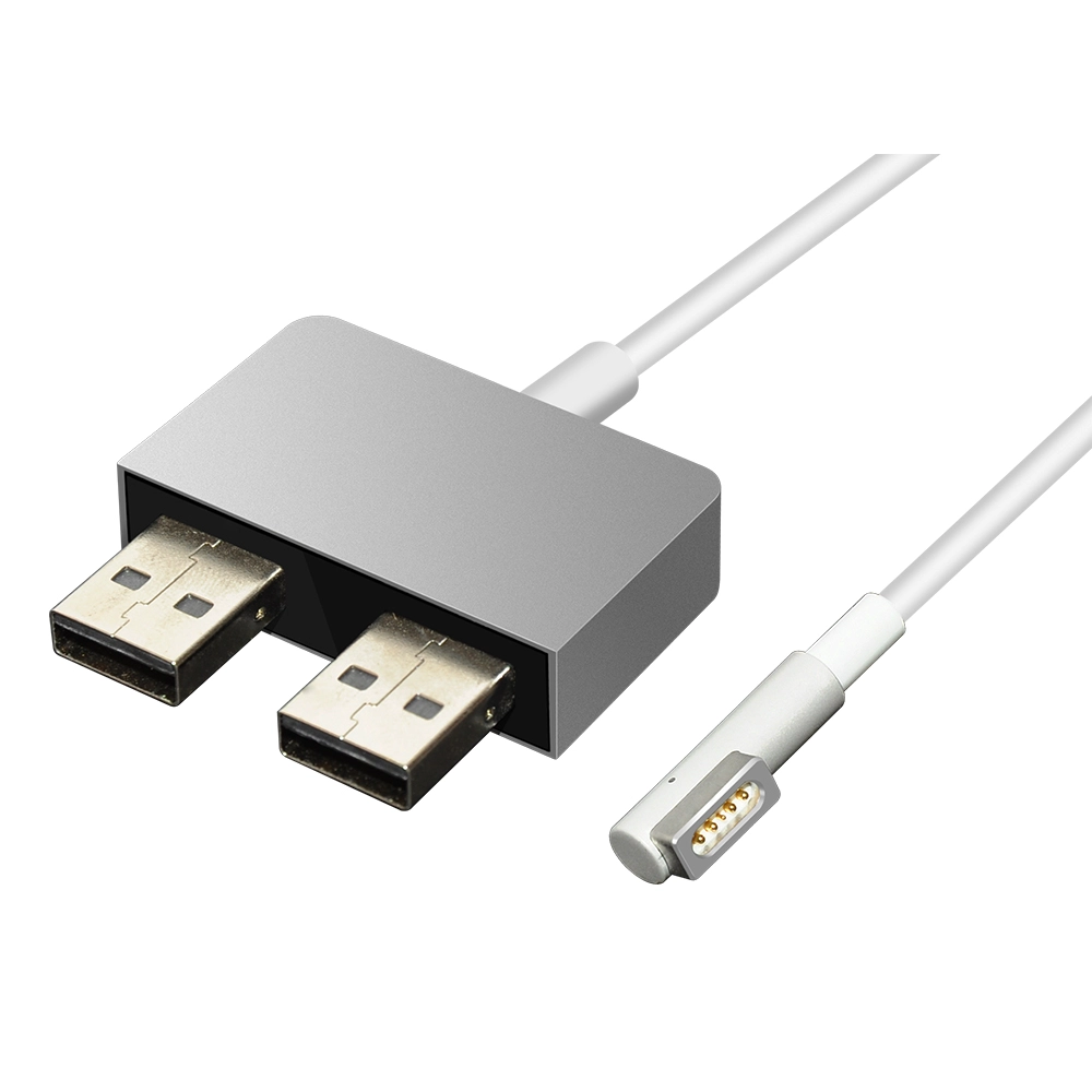 5 Ports QC3.0 USB Power Adapter For 45W L-Tip MacBook