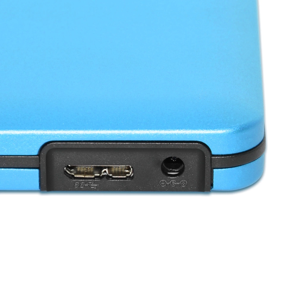 ODPS1203-SU3 Pop-up 12.7mm USB3.0 Aluminium External DVD Case (Blue)