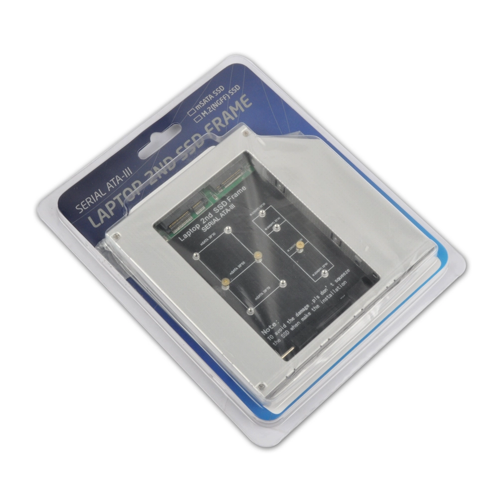 9.5mm 2nd hdd caddy Built-in Screwdriver