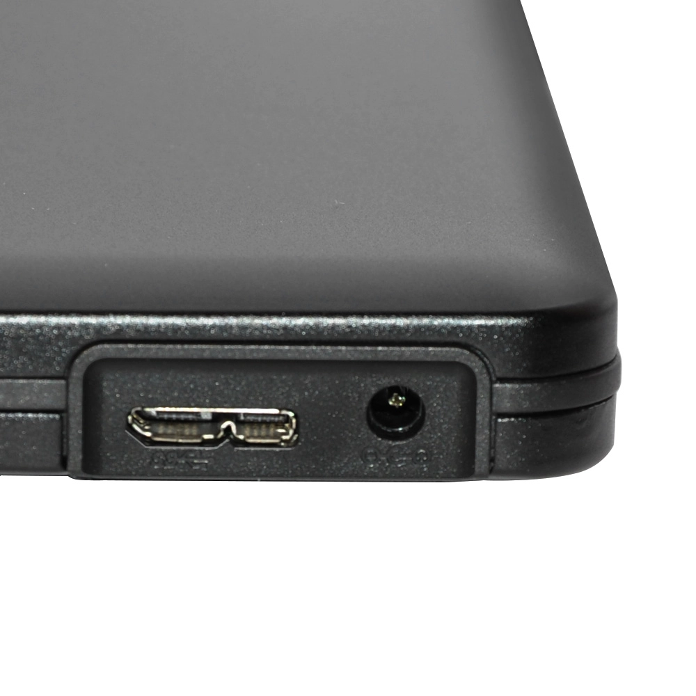 ODPS1203-SU3 Pop-up 12.7mm USB3.0 Aluminium External DVD Case (Black)
