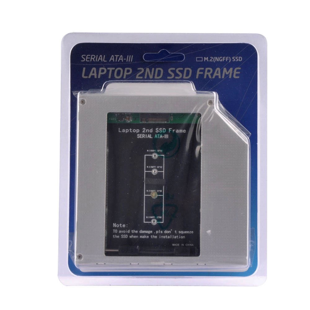9.5mm 2nd hdd caddy Built-in Screwdriver