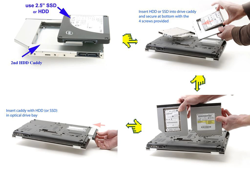 HD9001-SS 2nd hdd caddy Product picture