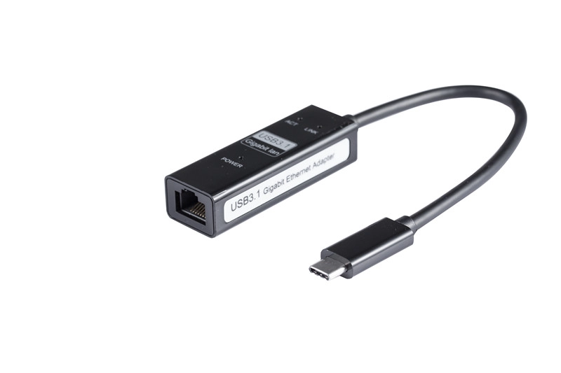 Type-C USB3.1 to RJ45 Lan Adapter HUB