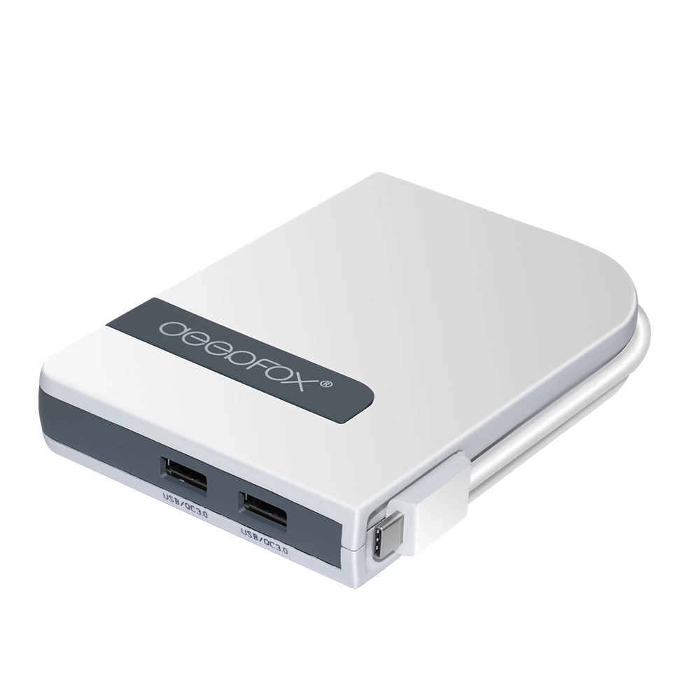 3HUB + 2QC3.0 + Type-C Multi-functional Charger & HUB With Power Switch Button