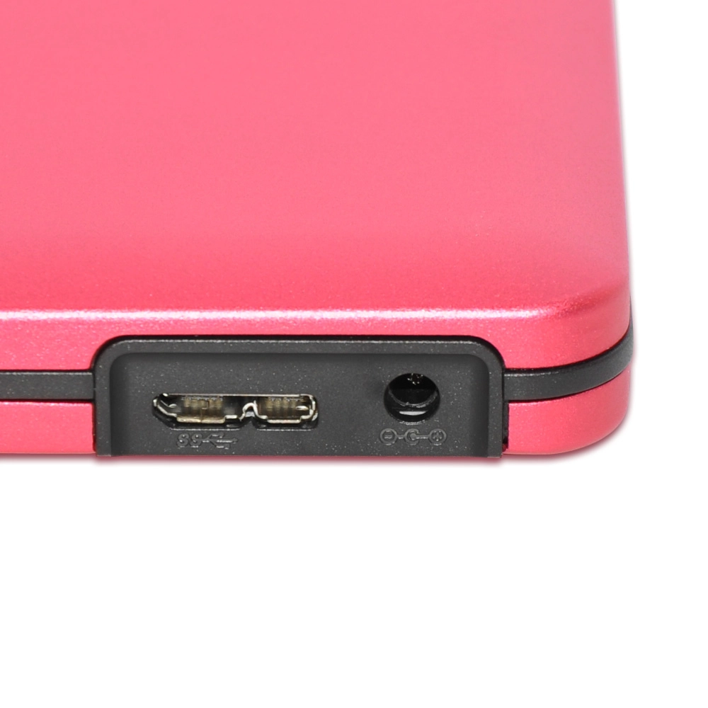 ODPS1203-SU3 Pop-up 12.7mm USB3.0 Aluminium External DVD Case (Red)