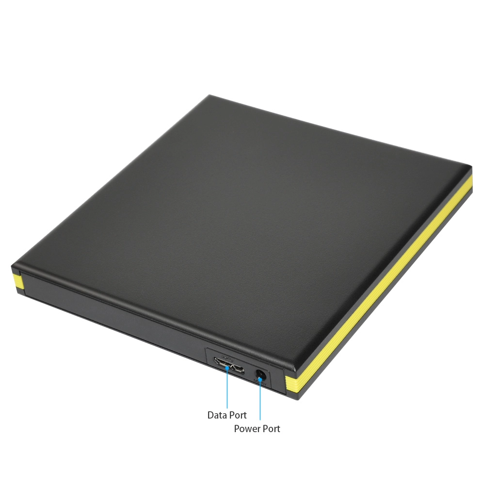 ECD008－SU3 USB 3.0 SATA External DVD Enclosuer with Classic series 12.7 mm