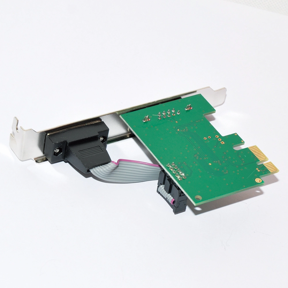2 Ports PCI-E To COM 9 Pin Serial Port RS232 Expand Card Adapter