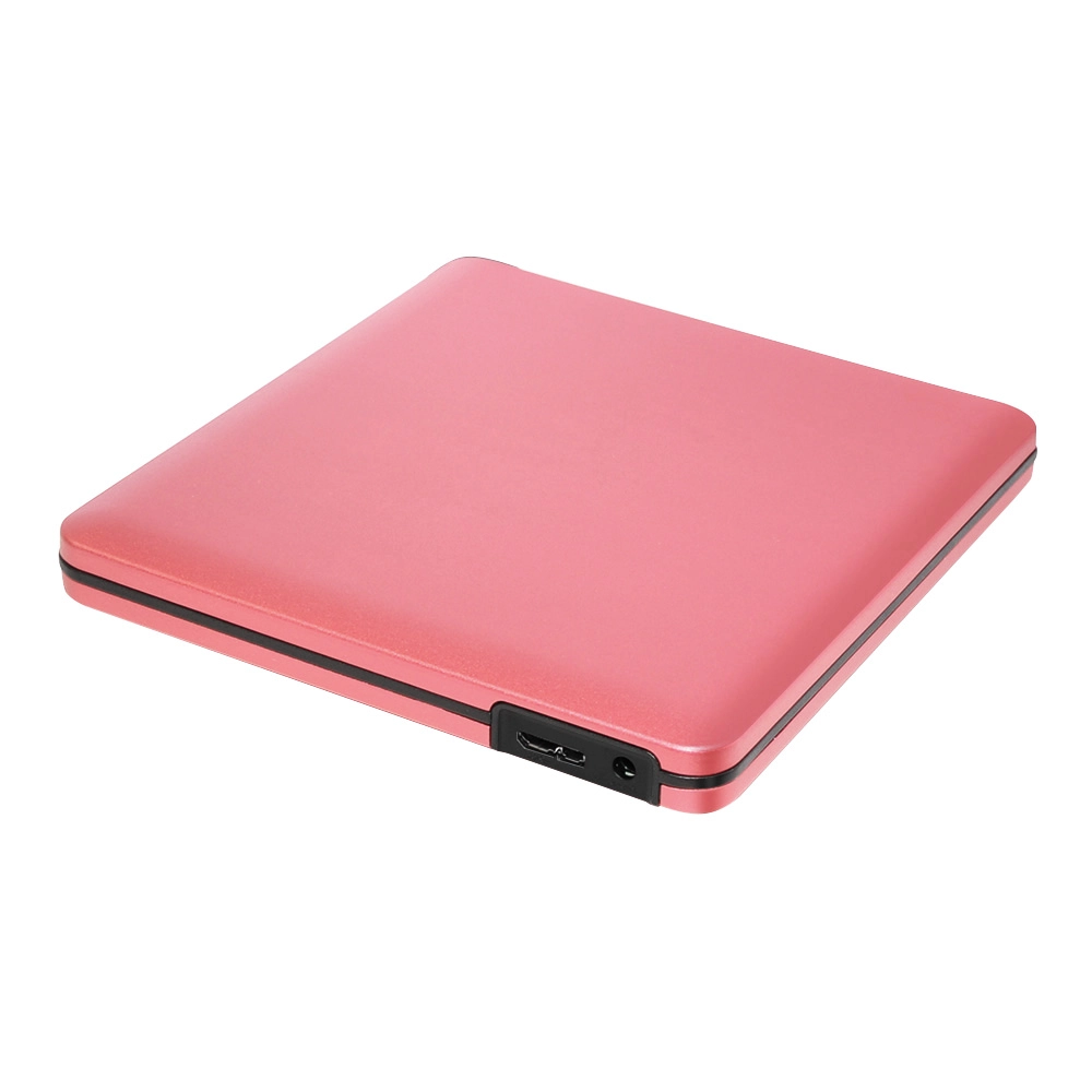ODPS1203-SU3 Pop-up 12.7mm USB3.0 Aluminium External DVD Case (Pink)