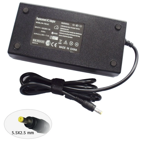 AC Adapter for ACER 19V 7.1A 135W 5.5X2.5mm yellow