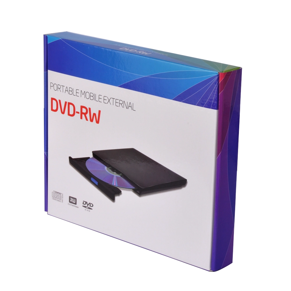 ECDL1－SU USB 2.0 Fashion Button Bezel 9.5mm External Optical Drive Enclosure