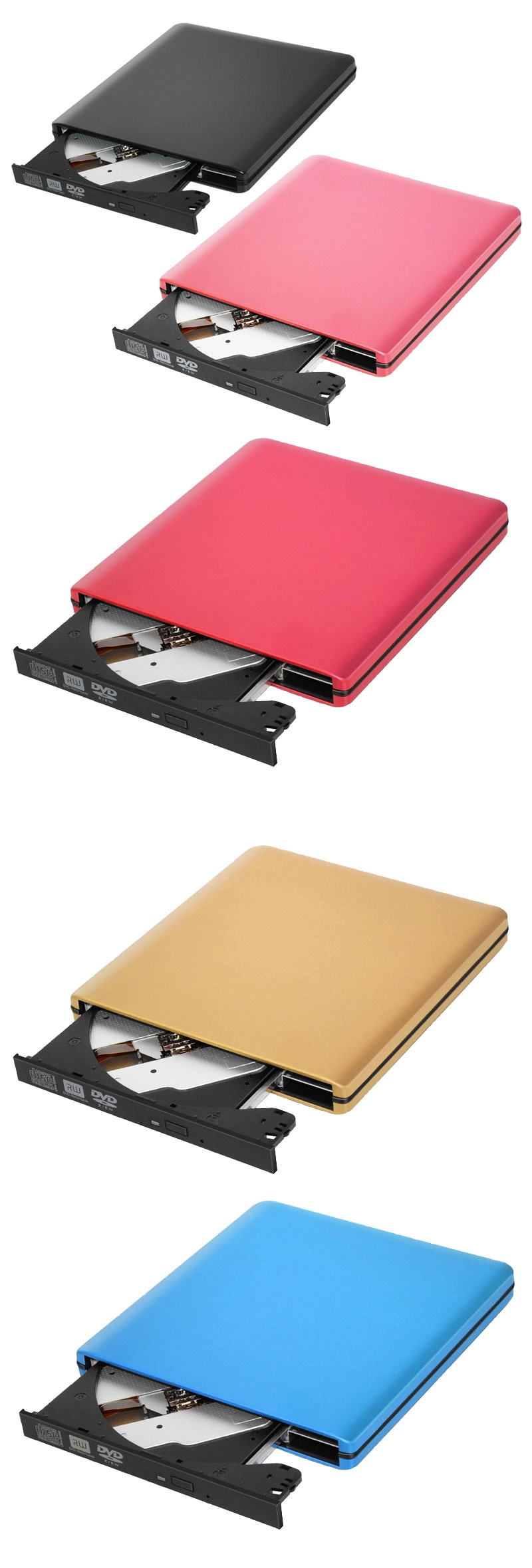 ODPS1203－3DW USB3.0 External Optical Drive Colorful Series