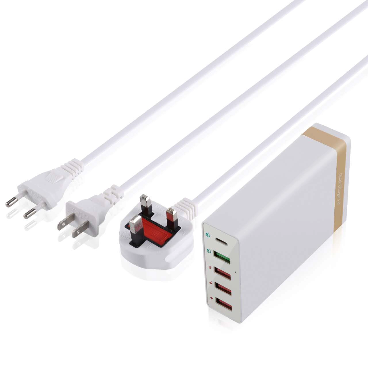 5 ports intelligent Fast charger station