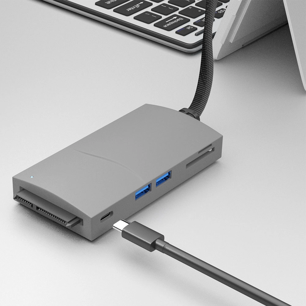 8 in 1 USB hub Docking with Ethernet Giga LAN and USB Ports For Surface Pro USB3.0 & Mini DP Double Interface