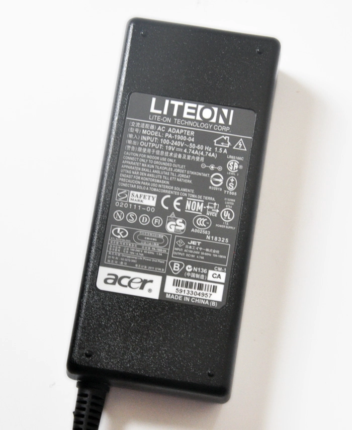 Netzteil für Acer 19V 4,74 90W 5,5 x 2,5 mm