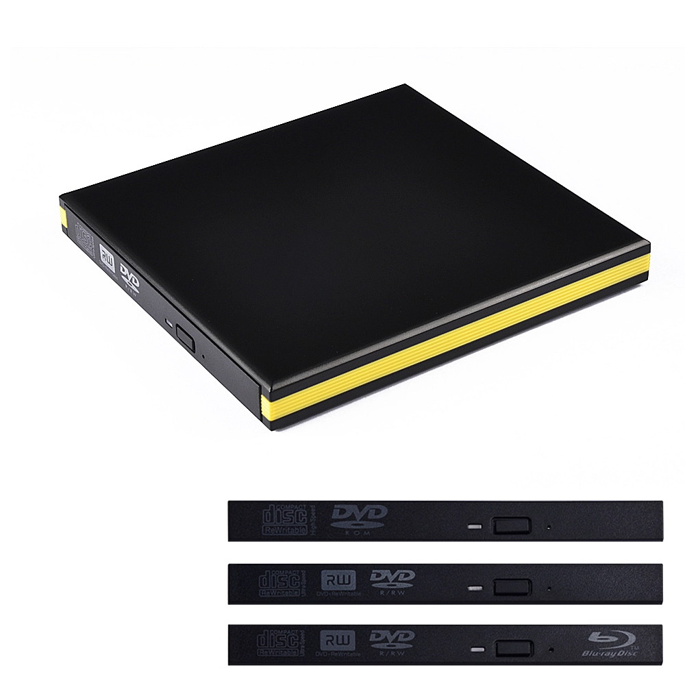 ECD008-SU3 USB 3,0 External DVD Burner case