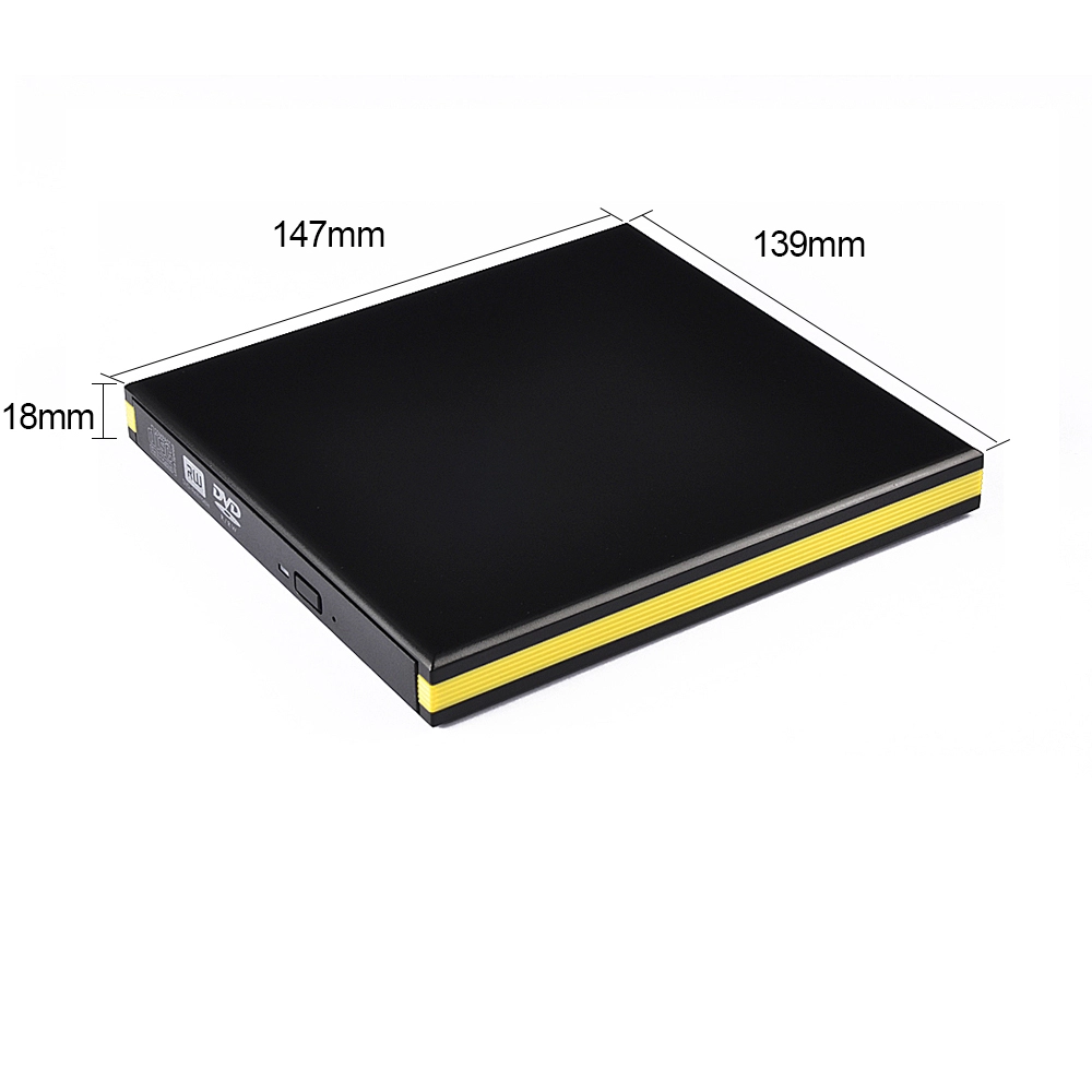 ECD008-SU3 USB 3,0 External DVD Burner case