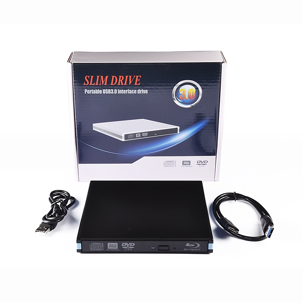 ECD008-SU3 USB 3,0 External DVD Burner case