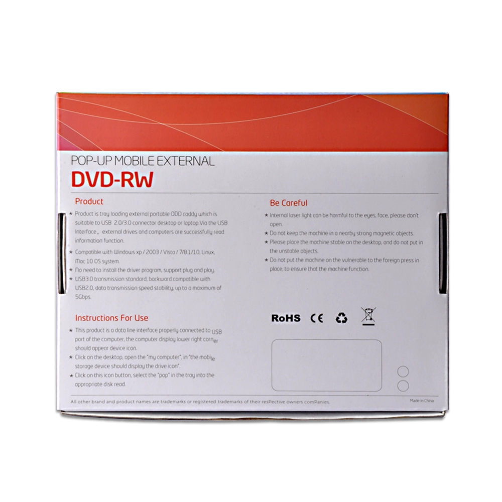 ECD012-su External 12,7 mm DVDRW/combo/cdrom case