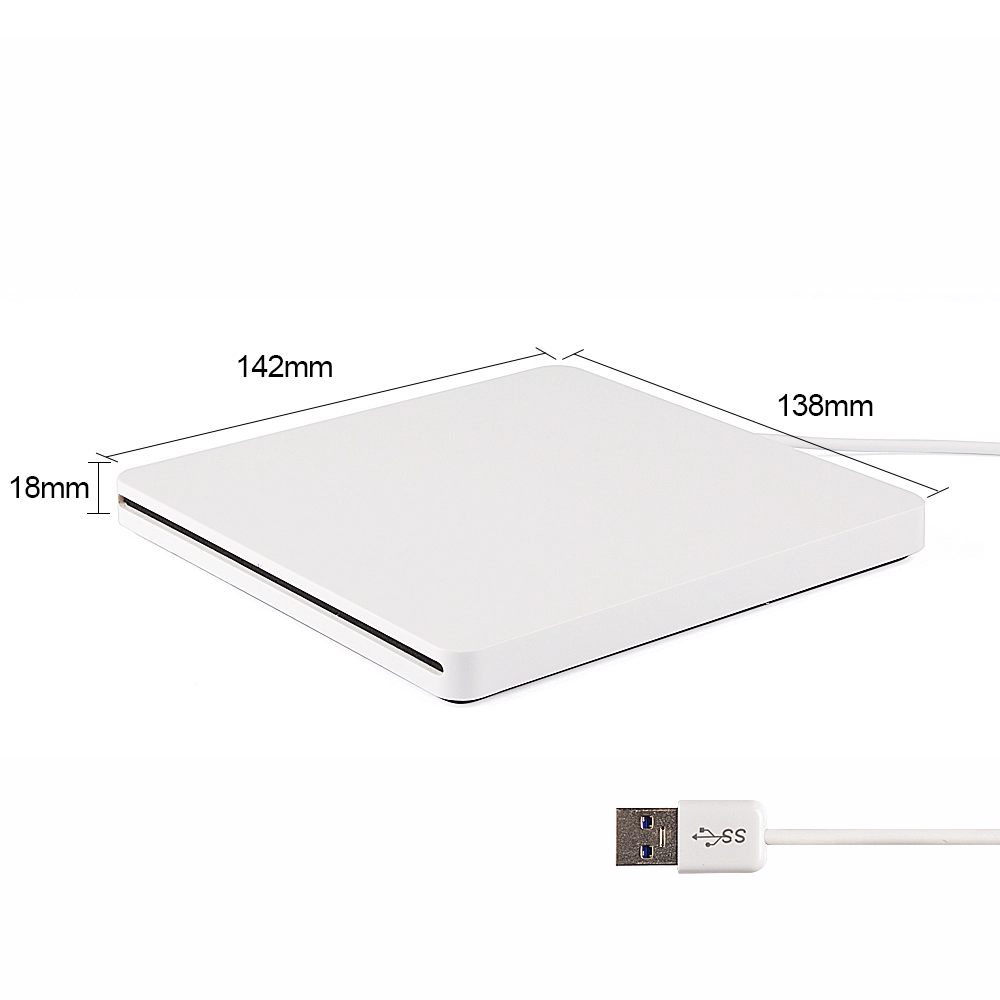 ECD018-SU3 USB3.0 12.7mm/9.5mm slot in External DVD burner Case