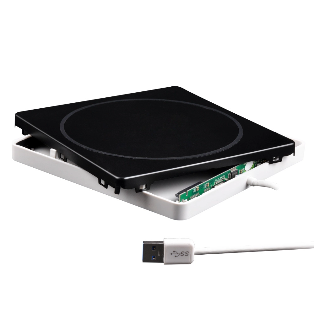 ECD018-SU3 USB3.0 12.7mm/9.5mm slot in External DVD burner Case