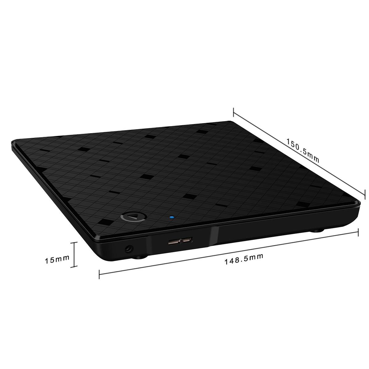 ECD919-SU3 USB 3,0 SATA DVD Burner Case