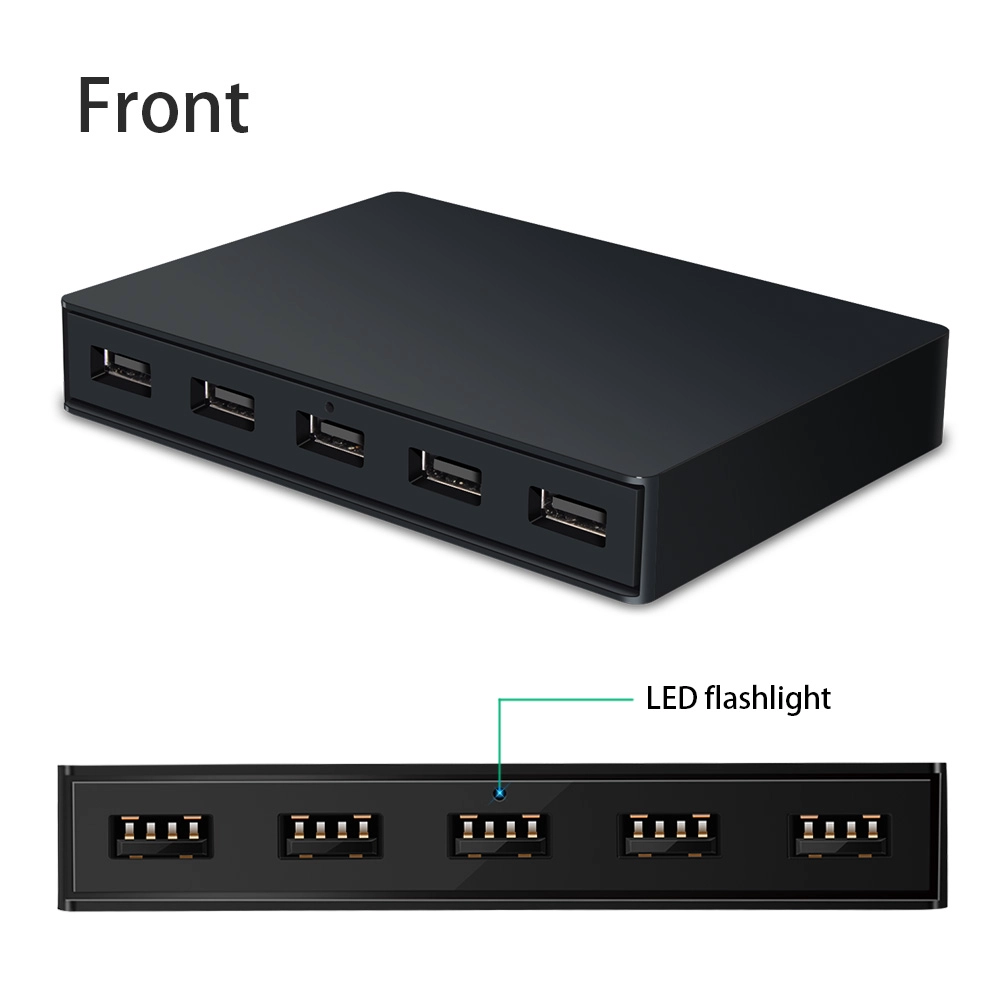 ES-65W5Q3 5 ports QC3.0 USB Fast charger