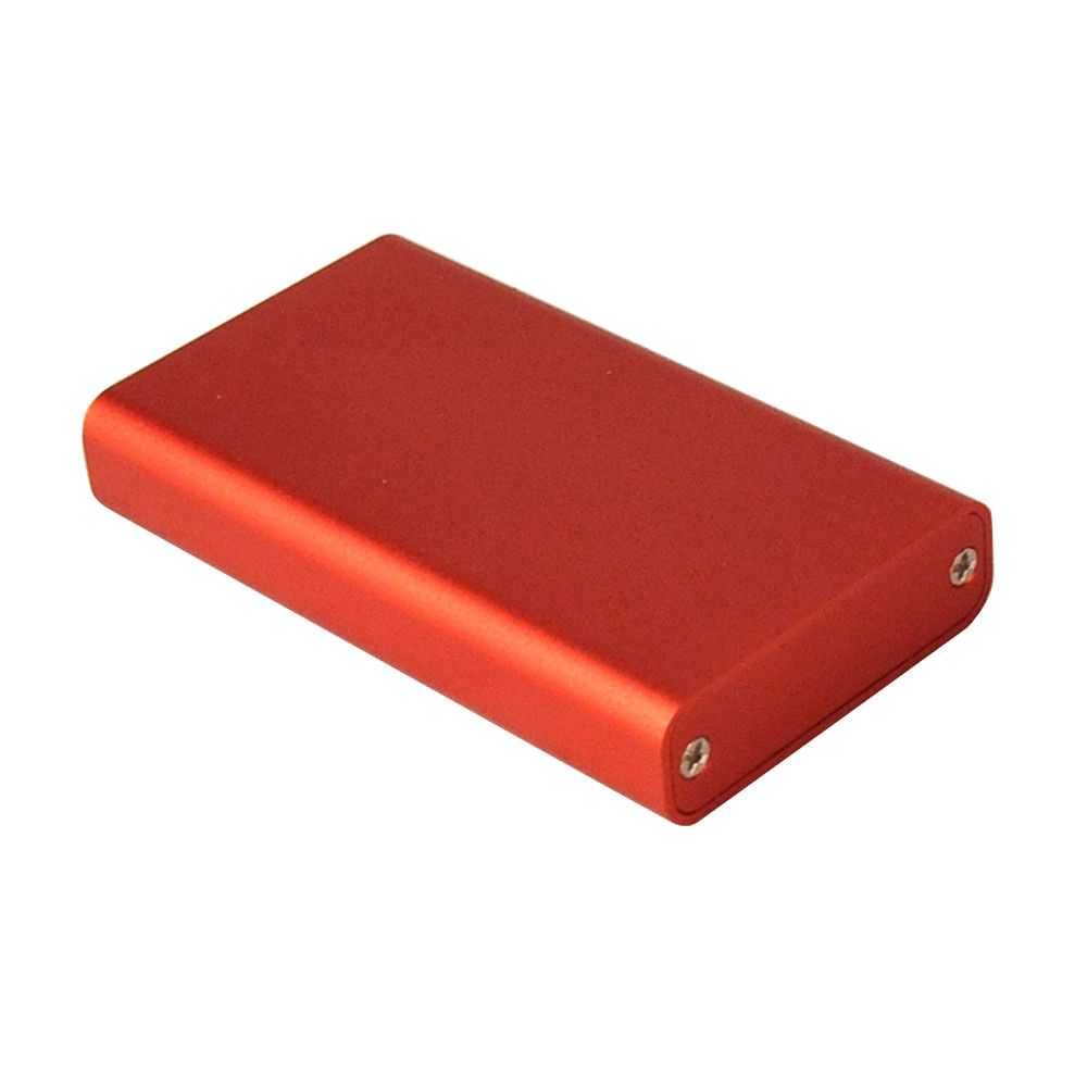 ES-MSATA (rojo) 2,5 pulgadas SATA HDD recinto