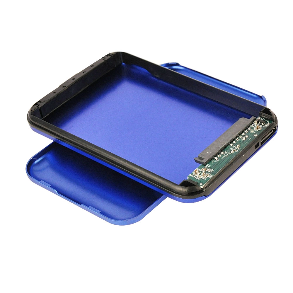 ES2512 (blu) 2,5 pollici SATA HDD Enclosure