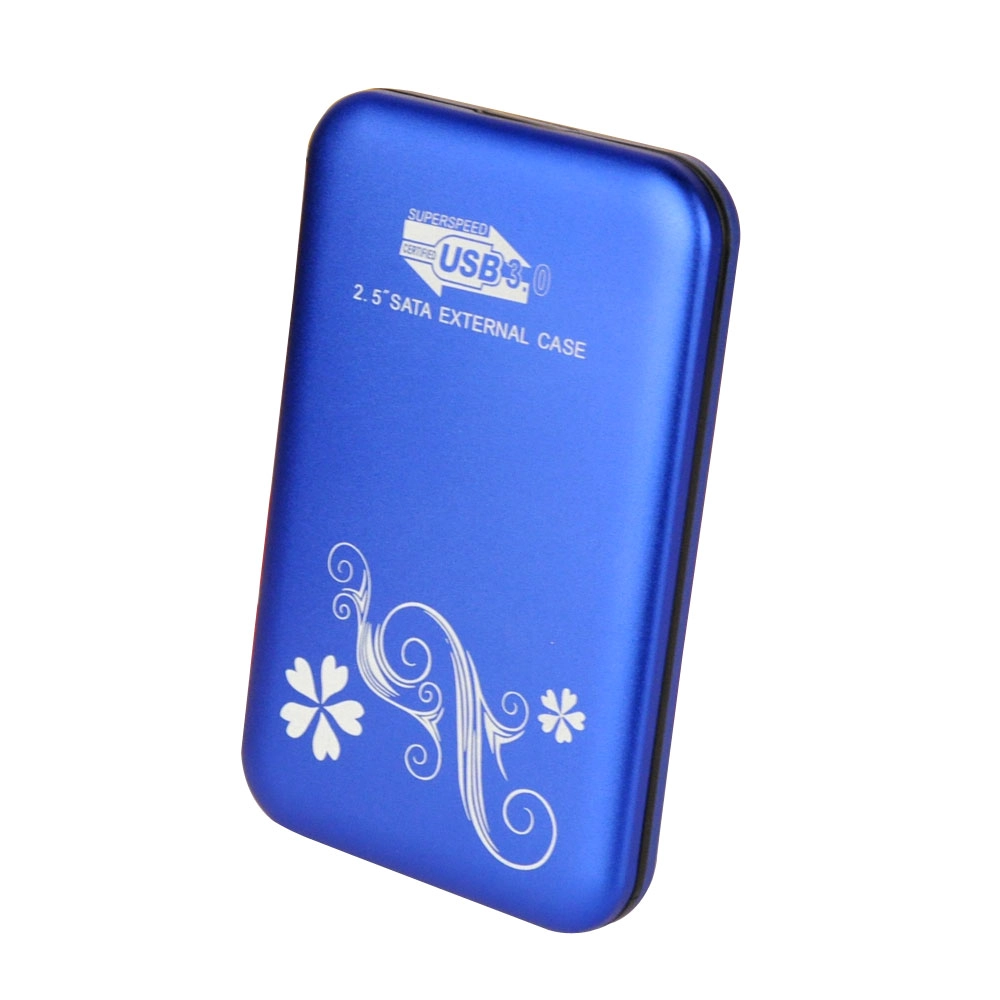 ES2512 (blu) 2,5 pollici SATA HDD Enclosure