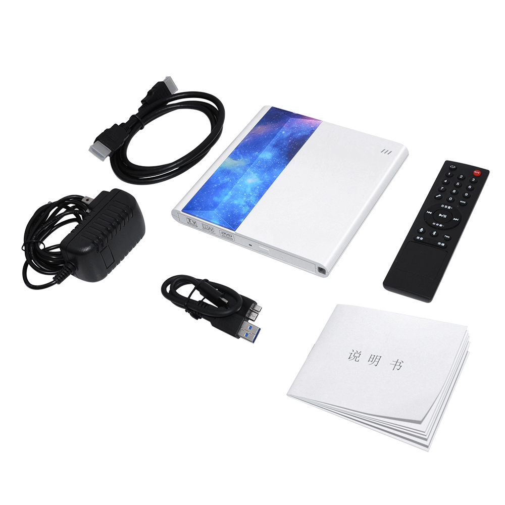 External Optical Drive DVD CD Writer Reader Burner with USB 3.0 and Type C interface, support Connecting TV