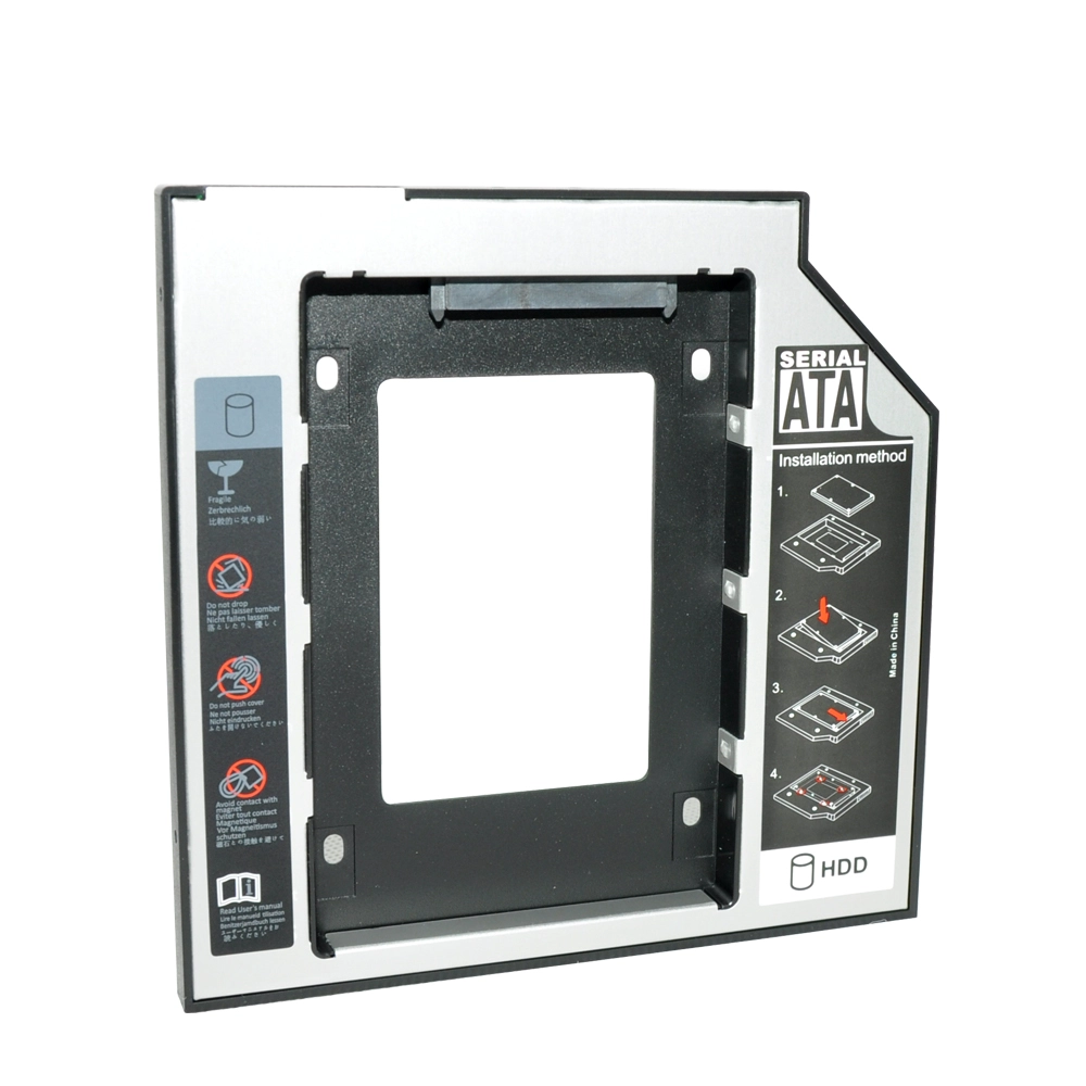 HDS9503-SS 9.5mm SATA-SATA3 Universal 2nd HDD Caddy