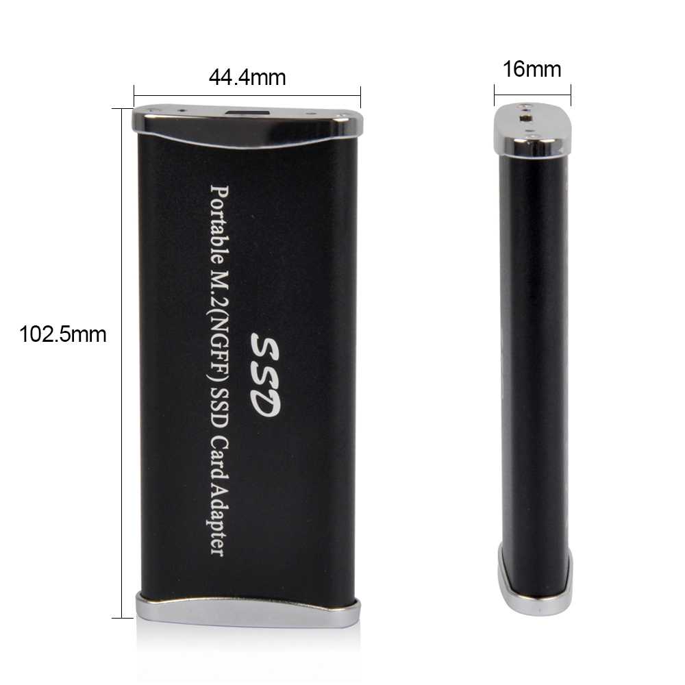 HUM005-ST Portable mini M.2 SSD Card To Type-C HDD Adapter