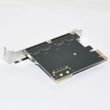 M 4 Port PCI-E to USB 3.0 HUB PCI Express Expansion Card Adapter Supports 5 Gbps Speed