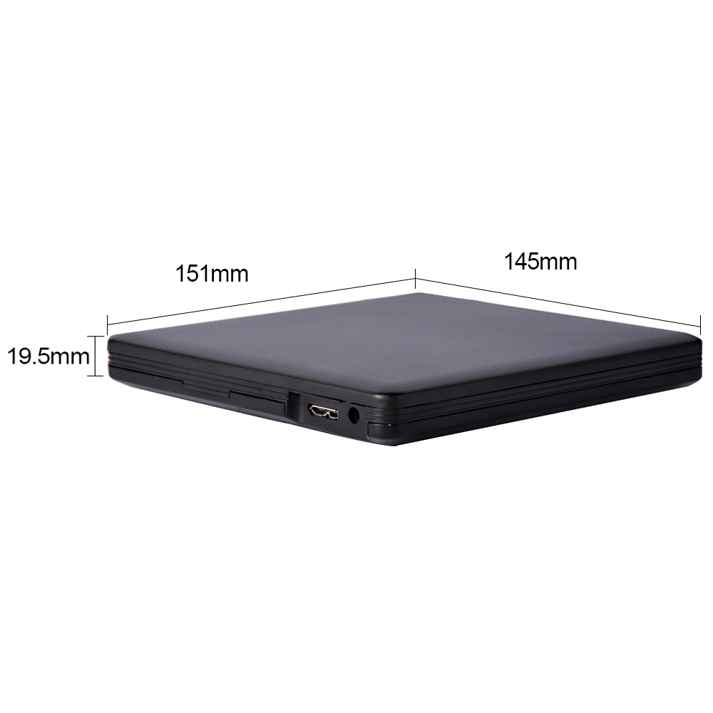 ODP1203-SU3 USB 3.0 12,7 mm SATA externo caja de DVD