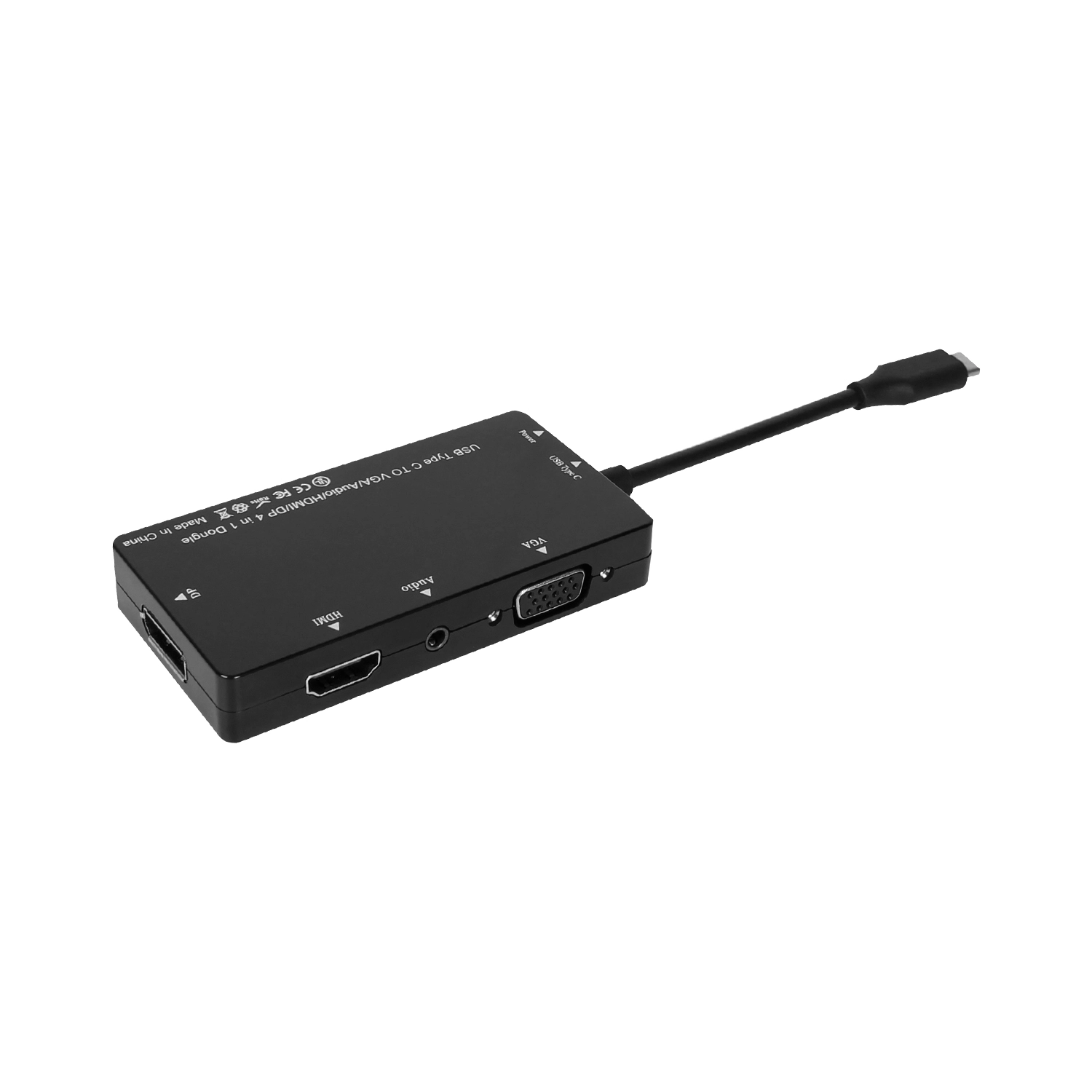 Type-C vers HDMI + VGA + DP Switcher