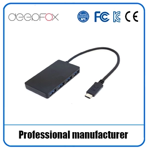 Type C Hub to 4 Ports USB 3.0 Adapter Converter for the MacBook