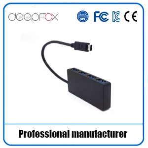 Type C Hub to 4 Ports USB 3.0 Adapter Converter for the MacBook