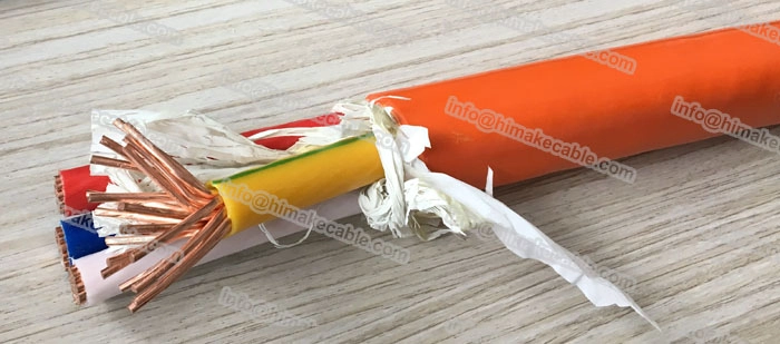 Orange cable