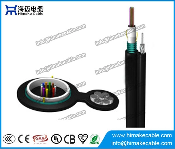 2-24 núcleos Figura 8 autoportante Central tubo cabo GYXTC8S
