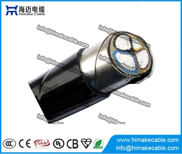 Aluminium dirigent PVC geïsoleerd staal tape gepantserde voedingskabel 0.6/1KV