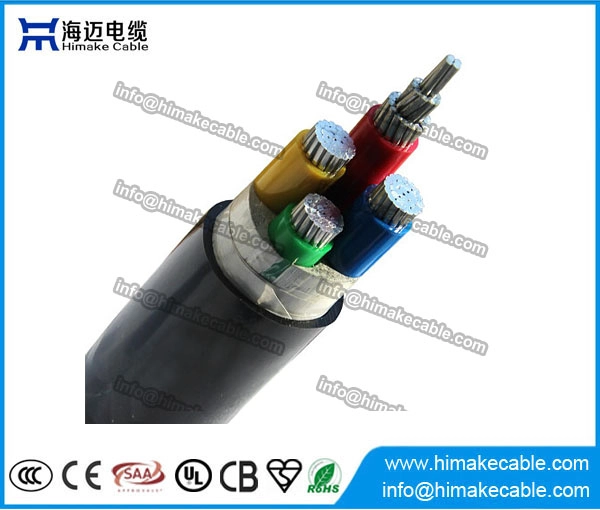 موصل الألومنيوم XLPE معزولة السلطة الكابل 0.6/1KV