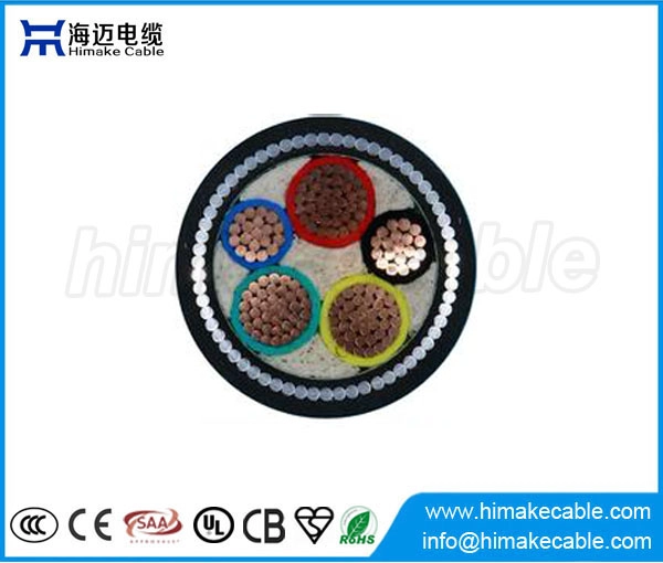 BS6346 Steel Wire Armored SWA PVC Power Kabel 0.6/1kV