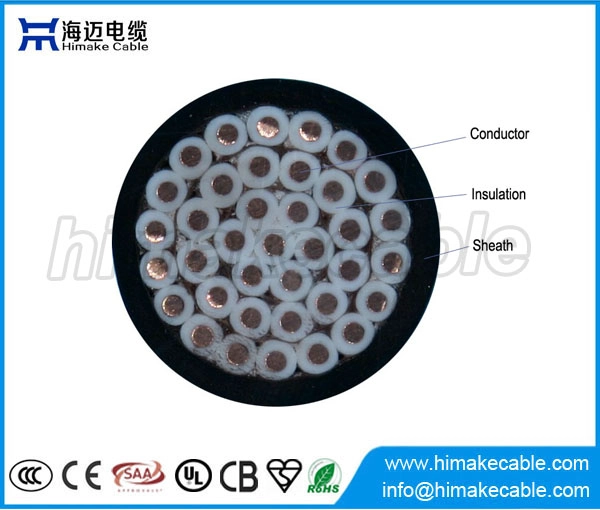 copper conductor Insulated and sheathed Control Cable 450/750V 0.6/1KV