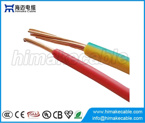 Flammschutzmittel Single Core isoliert elektrische Draht 450/750V