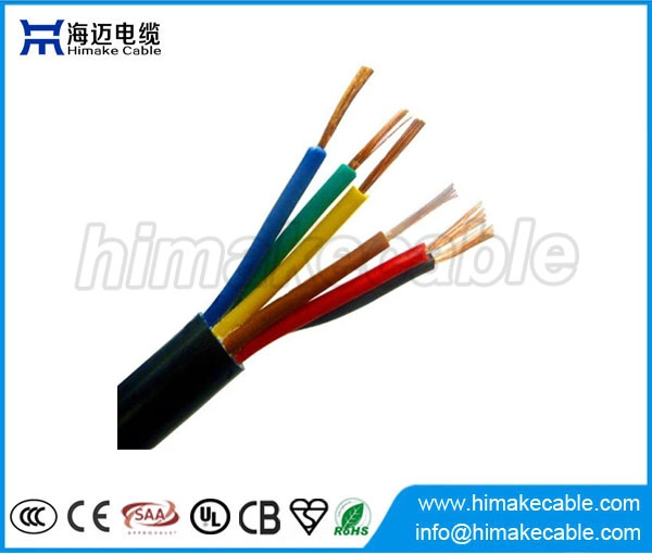 Condutor de cobre flexível com isolamento de PVC e jaqueta de PVC cabo TSJ 300V