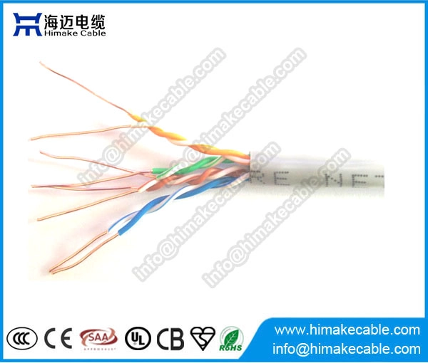 Fluke passed 1000ft 4 pair solid utp cat 5e cable