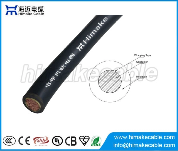Cuerda aislada de goma flexible de H01N2-d