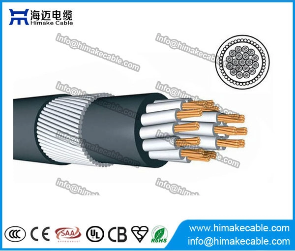 LSZH 断熱スチール ワイヤ装甲コントロール ケーブル 450/750 v 0.6/1 kv