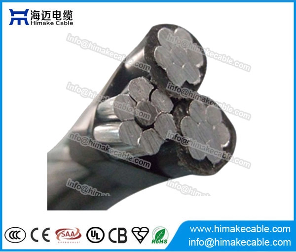 Overhead Cable ABC Aerial Bounded Cable Triplex Service drop cable